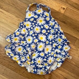 Angel Dear muslin ruffle sunsuit